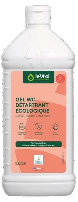 Image de VRAI PRO ENZYPIN GEL WC DETARTRANT ECOLOGIQUE 1L