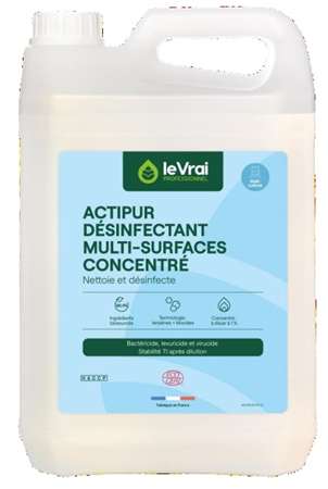 Image de VRAI PRO ACTIPUR DESINF MULTI SURFACES CONCENTRE 5L