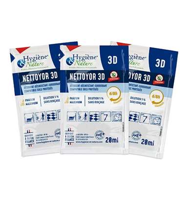 Image de NETTOYOR 3D PAMPLEMOUSSE CARTON 250X20ML