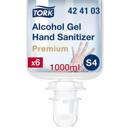 Image de TORK GEL HYDRO ALCOOLIQUE MAINS S4 CARTON 6X1L