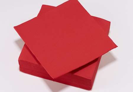 Image de SERVIETTES TEX TOUCH 38 X 38 ROUGE CARTON 400