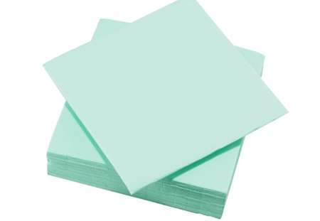 Image de SERVIETTES TEX TOUCH 38 X 38 BLEU CANARD CARTON 400