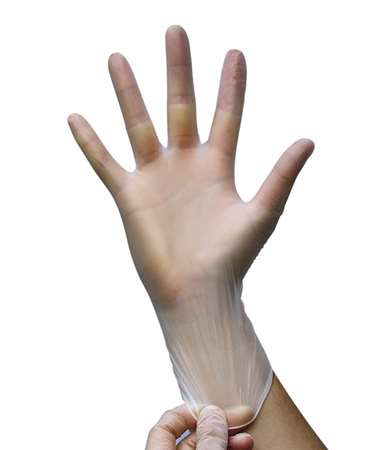Image de GANTS EUROTEX LATEX SANS POUDRE 7/8 M BOITE 100