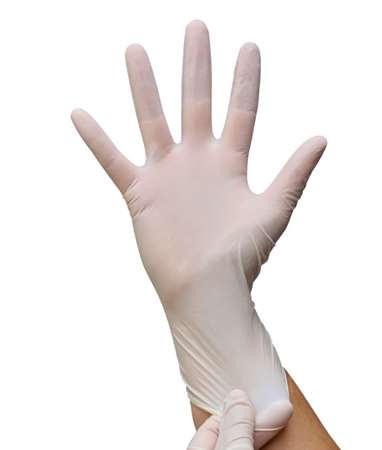 Image de GANTS EUROTEX LATEX POUDRE 6/7 S BOITE 100