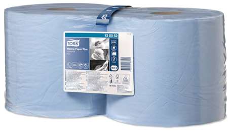 Image de TORK ADV PERFO WIPER 420 BLEU 24X34 2P 2BOB 750F 130052