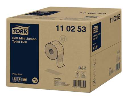 Image de TORK PREMIUM PH T2 MINI T-TORK DOUX 12 RLX 2P 170M 110253