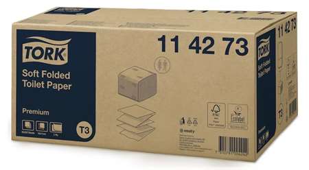 Image de TORK PREMIUM T3 F. DOUX 7560F 11X21 CARTON 30 PQTS