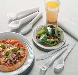 Image de COUTEAU FAST 168MM BLANC SACHET 100 - 710621 -