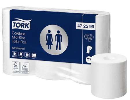 Image de TORK ADVANCED T7 COMPACT SANS MANDRIN 48 RLX 500F 472599