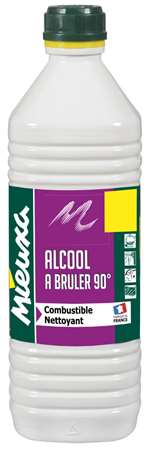 Image de ALCOOL A BRULER 90° FLACON 1L