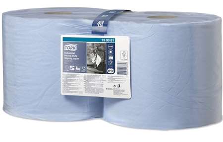 Image de TORK ADV PERFO WIPER 440 BLEU 34X24 3P 2BOB 350F 130081