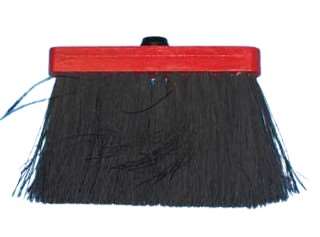 Image de BALAI NOIR 4 RANGS PIASSAVA/MICKEY LAQUE DOUILLE VIS DV