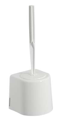 Image de ROS PORTE BALAYETTE PLASTIQUE BLANC MURAL OU A POSER