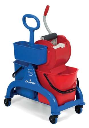 Image de DME CHARIOT FRED 2X15L POIGNEE BLEUE + P7004 + BAC PORTE PRO