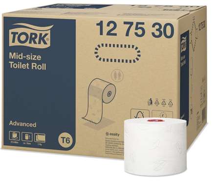 Image de TORK ADVANCED PH T6 COMPACT BLANC 2P 27 RLX 100M 127530