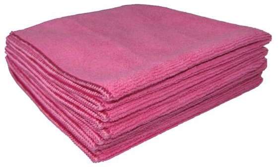 Image de LAVETTES MICROFIBRE 40X40 FUCHSIA - LOT 5