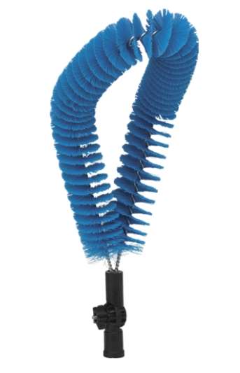 Image de VIKAN BROSSE CYLINDRIQUE FIBRES MEDIUM BLEU